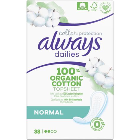 Always Inlegkruisjes bio cotton normal bestellen.